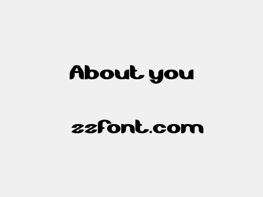 About you