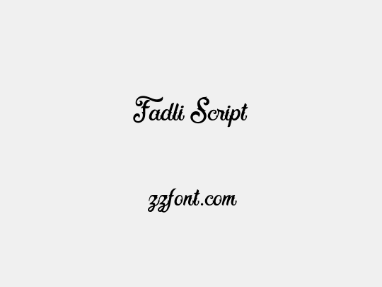 Fadli Script