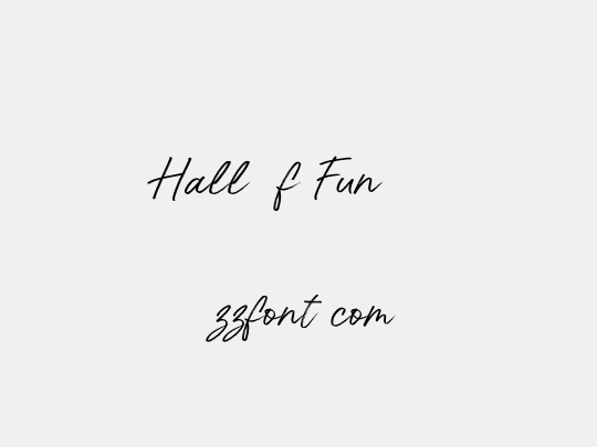 Hall Of Fun DEMO