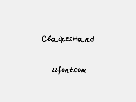 ClairesHand