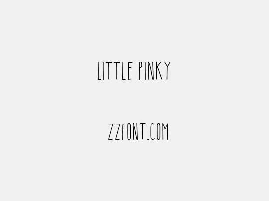 Little Pinky