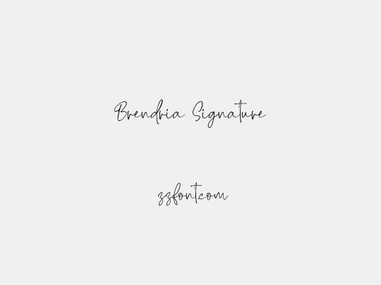 Brendria Signature