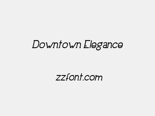 Downtown Elegance