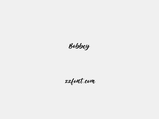 Bobbey