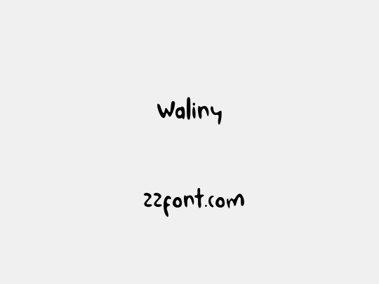 Waliny