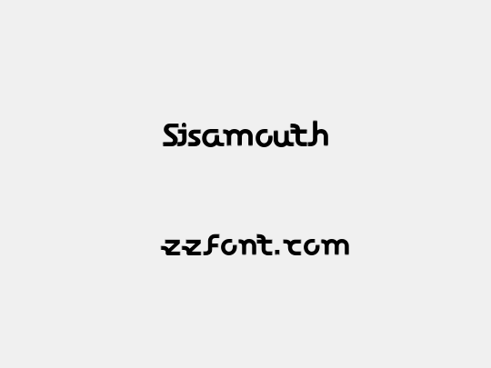 Sisamouth