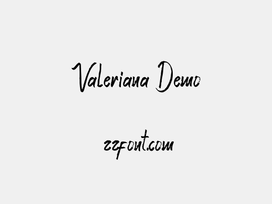 Valeriana Demo