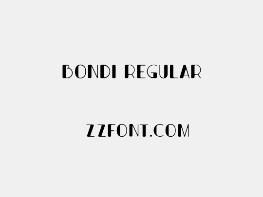 Bondi Regular