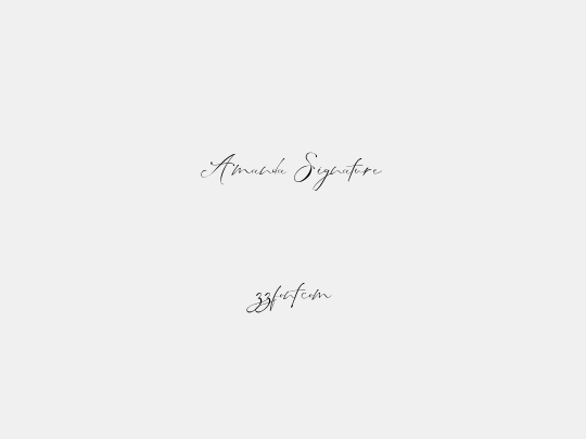 Amanda Signature