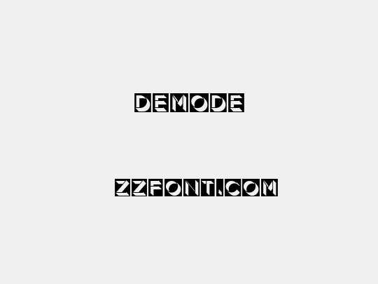 Demode