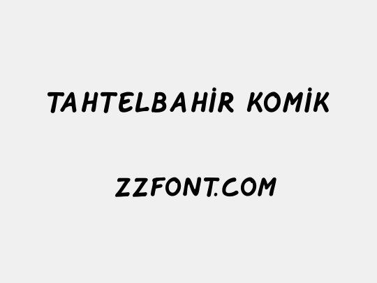 Tahtelbahir komik