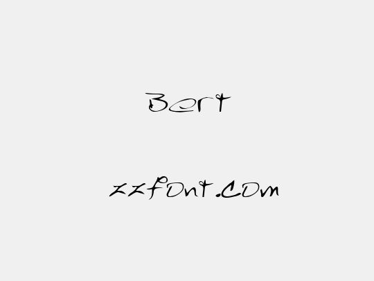 Bert