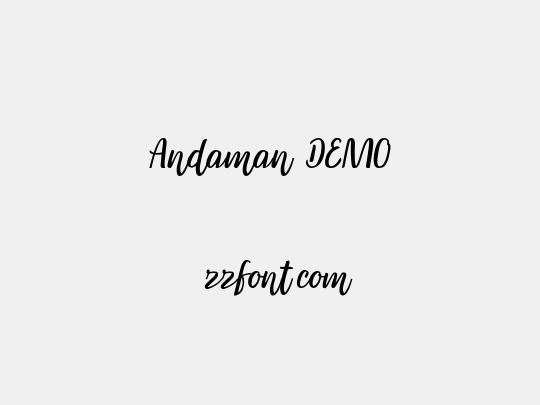 Andaman DEMO