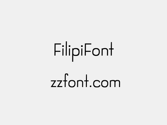 FilipiFont