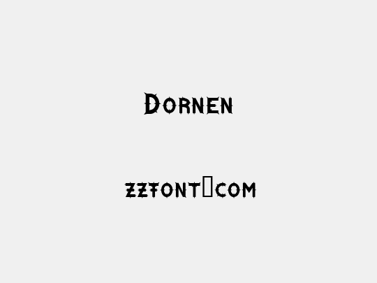 Dornen
