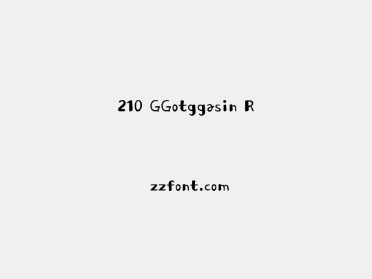 210 GGotggasin R