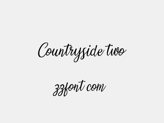 Countryside two