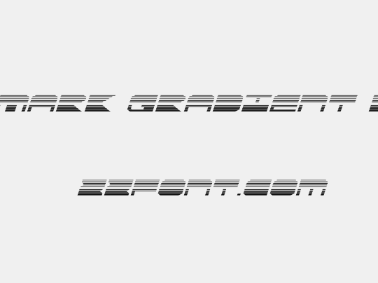 QuickMark Gradient Italic