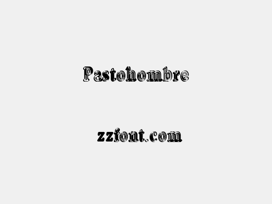 Pastohombre