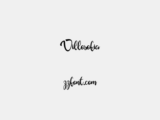 Villosofia