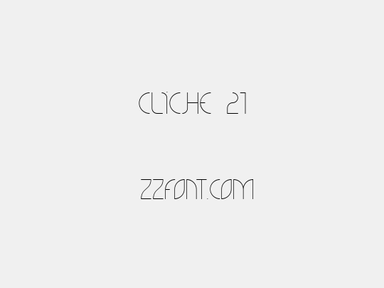 CLiCHE 21