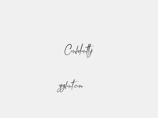 Confidently
