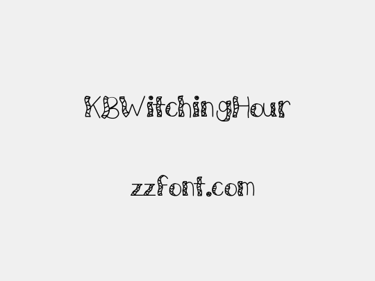 KBWitchingHour