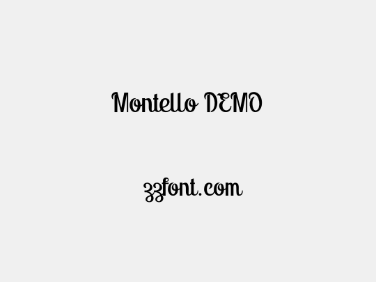 Montello DEMO