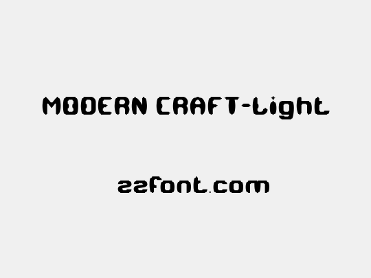 MODERN CRAFT-Light
