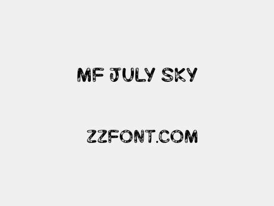 Mf July Sky