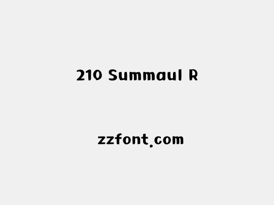 210 Summaul R