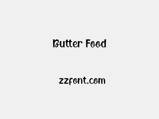 Butter Food