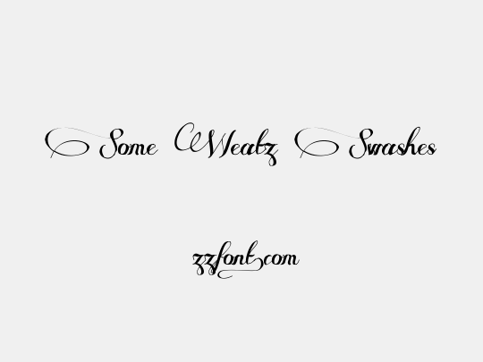 Some Weatz Swashes