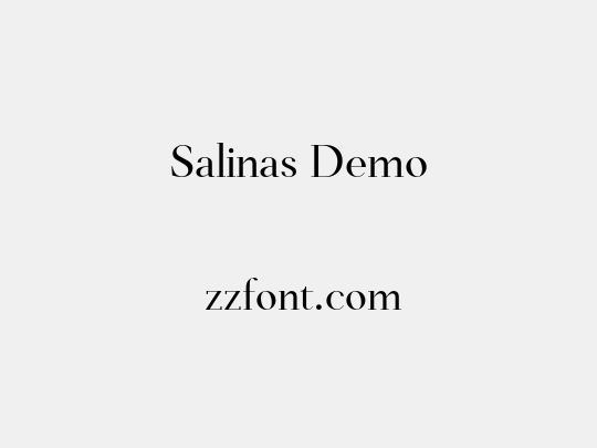 Salinas Demo