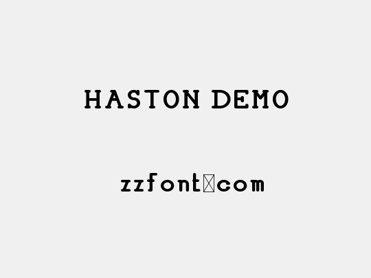 HASTON DEMO