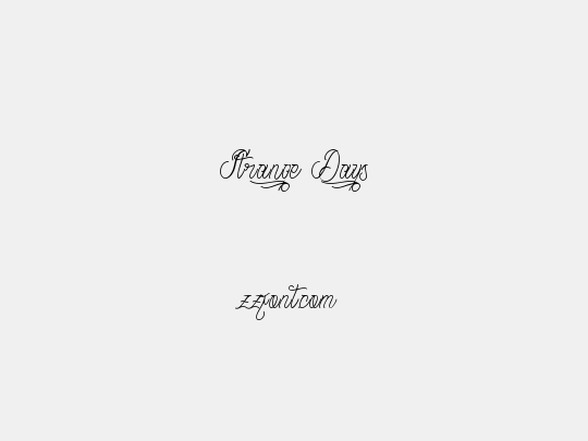 Strange Days