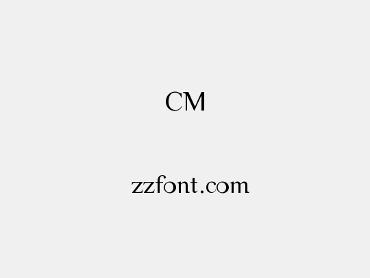 CM