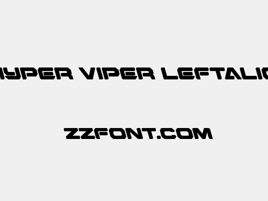 Hyper Viper Leftalic