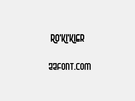 Ro'Ki'Kier