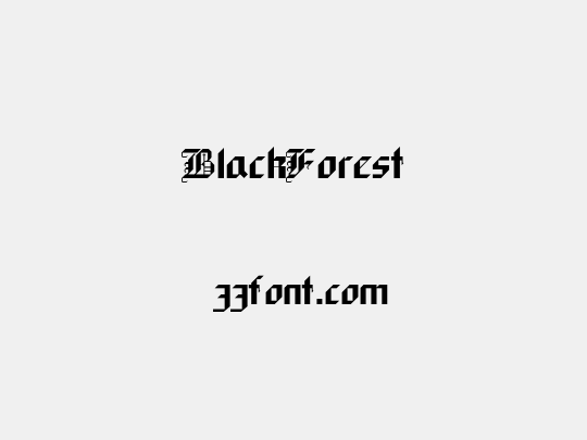 BlackForest