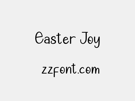 Easter Joy