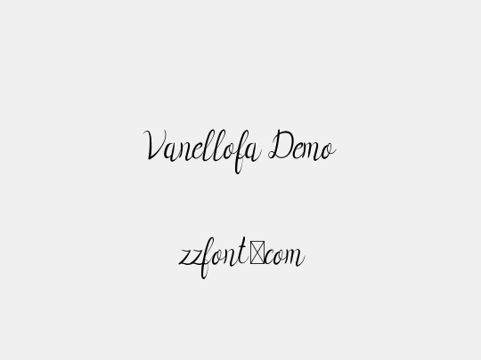 Vanellofa Demo