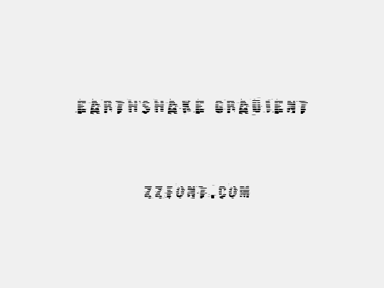 Earthshake Gradient