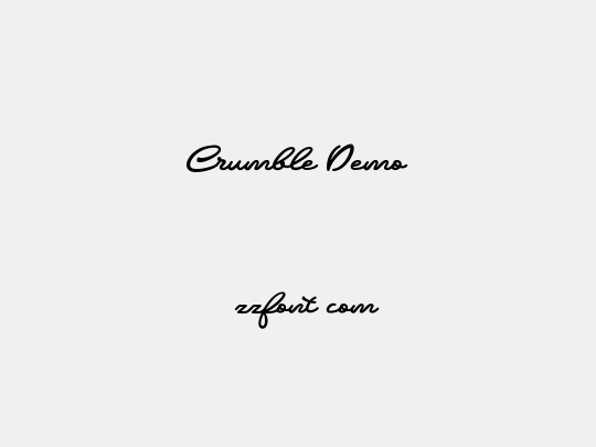 Crumble Demo