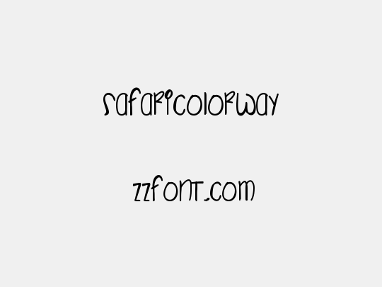 SafariColorway