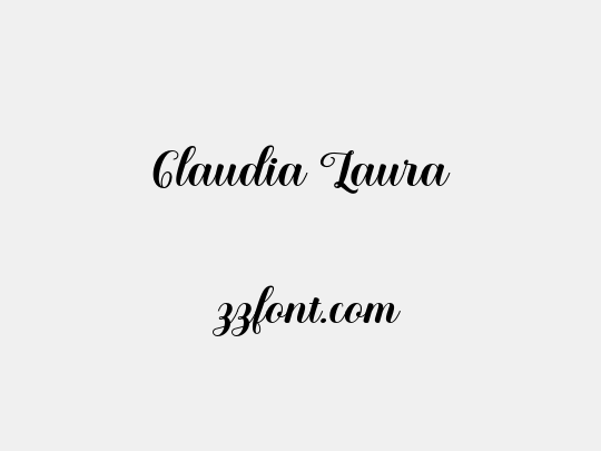 Claudia Laura