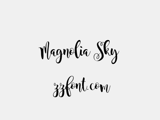 Magnolia Sky