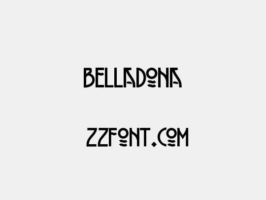 Belladona