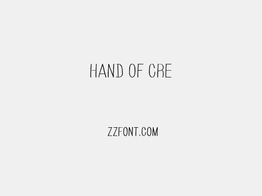 HAND OF CRE