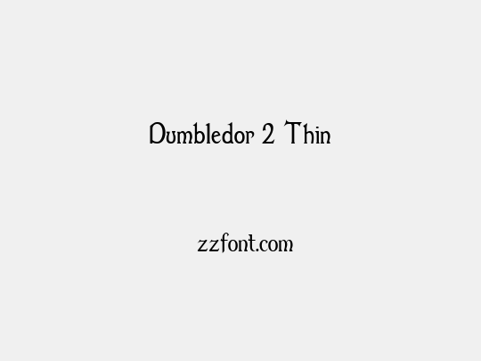 Dumbledor 2 Thin